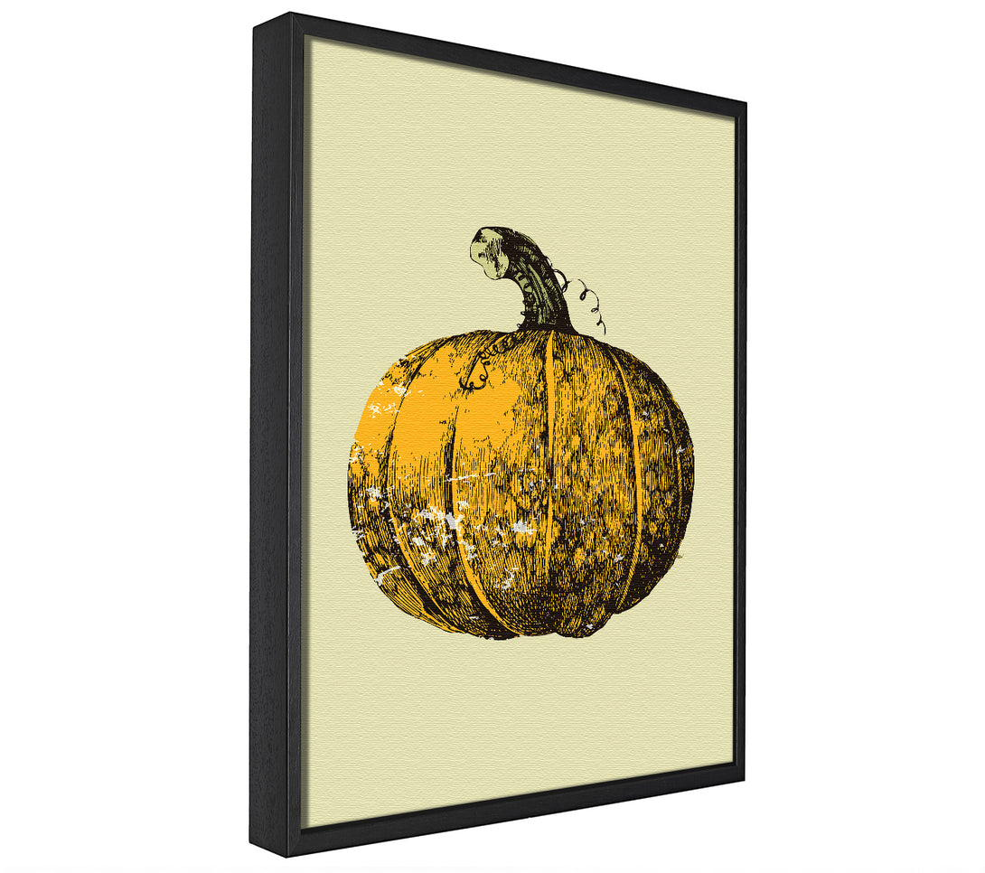 A picture of a Pumkin framed canvas print sold by Wallart-Direct.co.uk