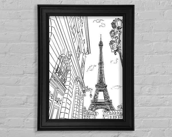 Eiffel Tower Streets 2