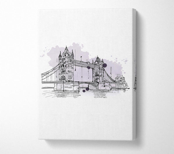 Tower Bridge Outline 6