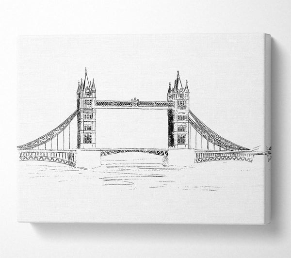 Tower Bridge Outline 4