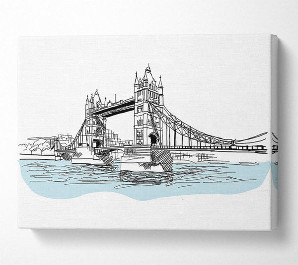 Tower Bridge Outline 3