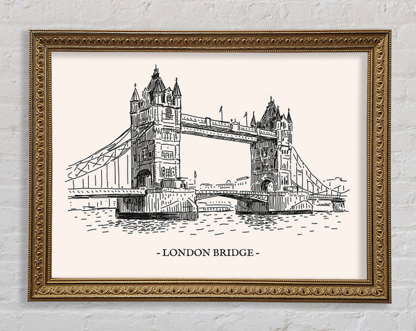 London Bridge Outline