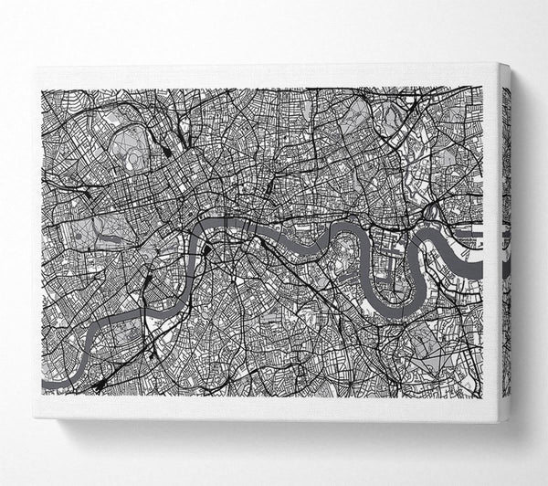 The Map Of London Thames 4