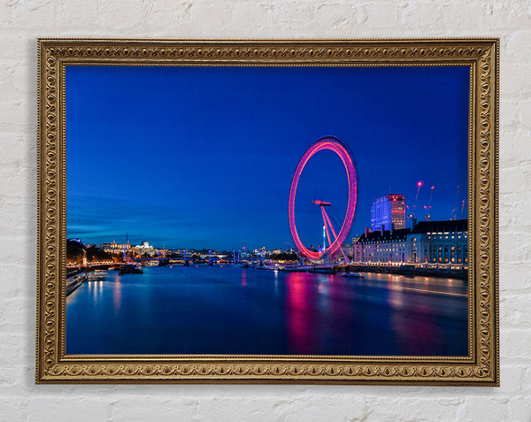 London Eye Pink Glow