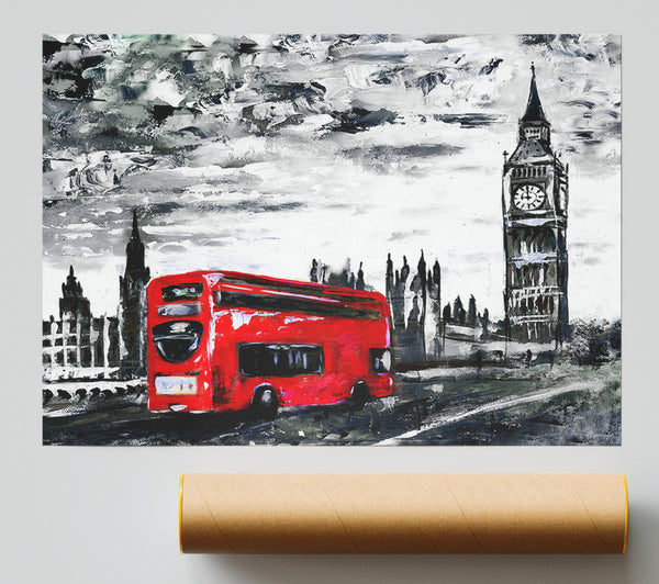 Big Ben Red Bus