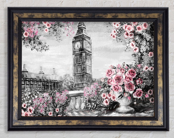 Big Ben Pink Roses