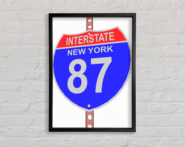 Interstate 87 Sign