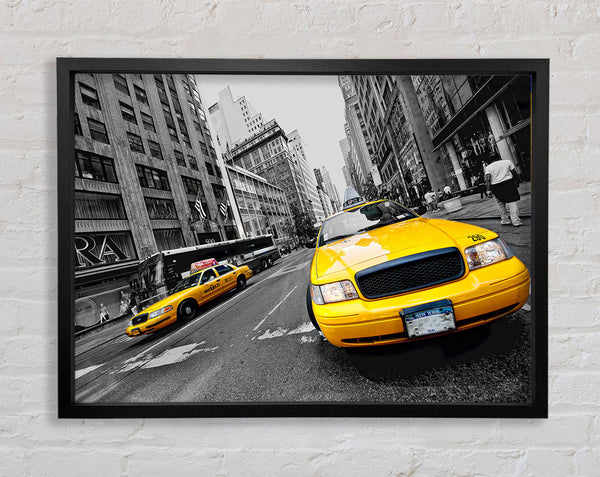 Yellow Cabs In NYC