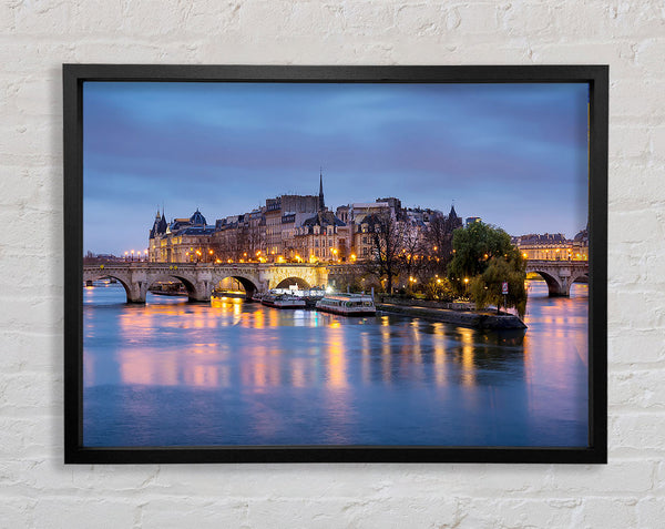 River Seine At Twilight 2