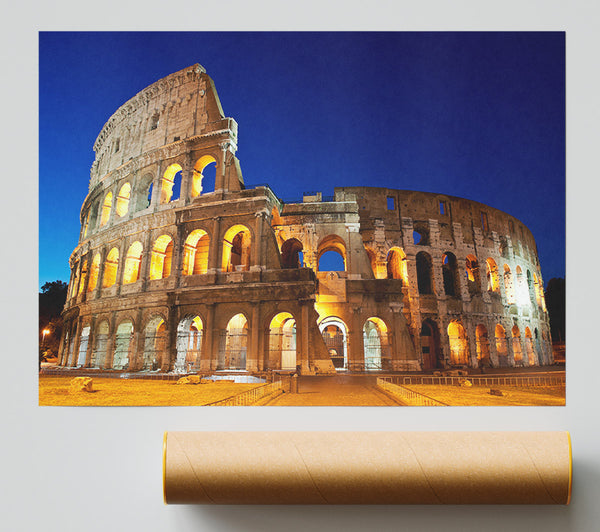 Colosseum Under The Twilight