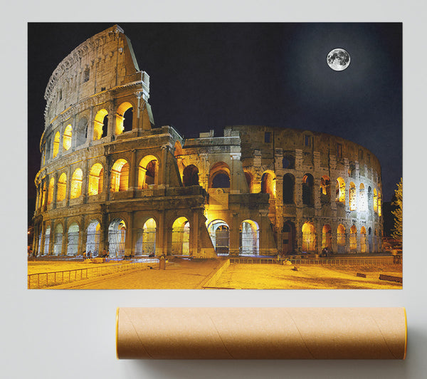 Colosseum Moonlit Night