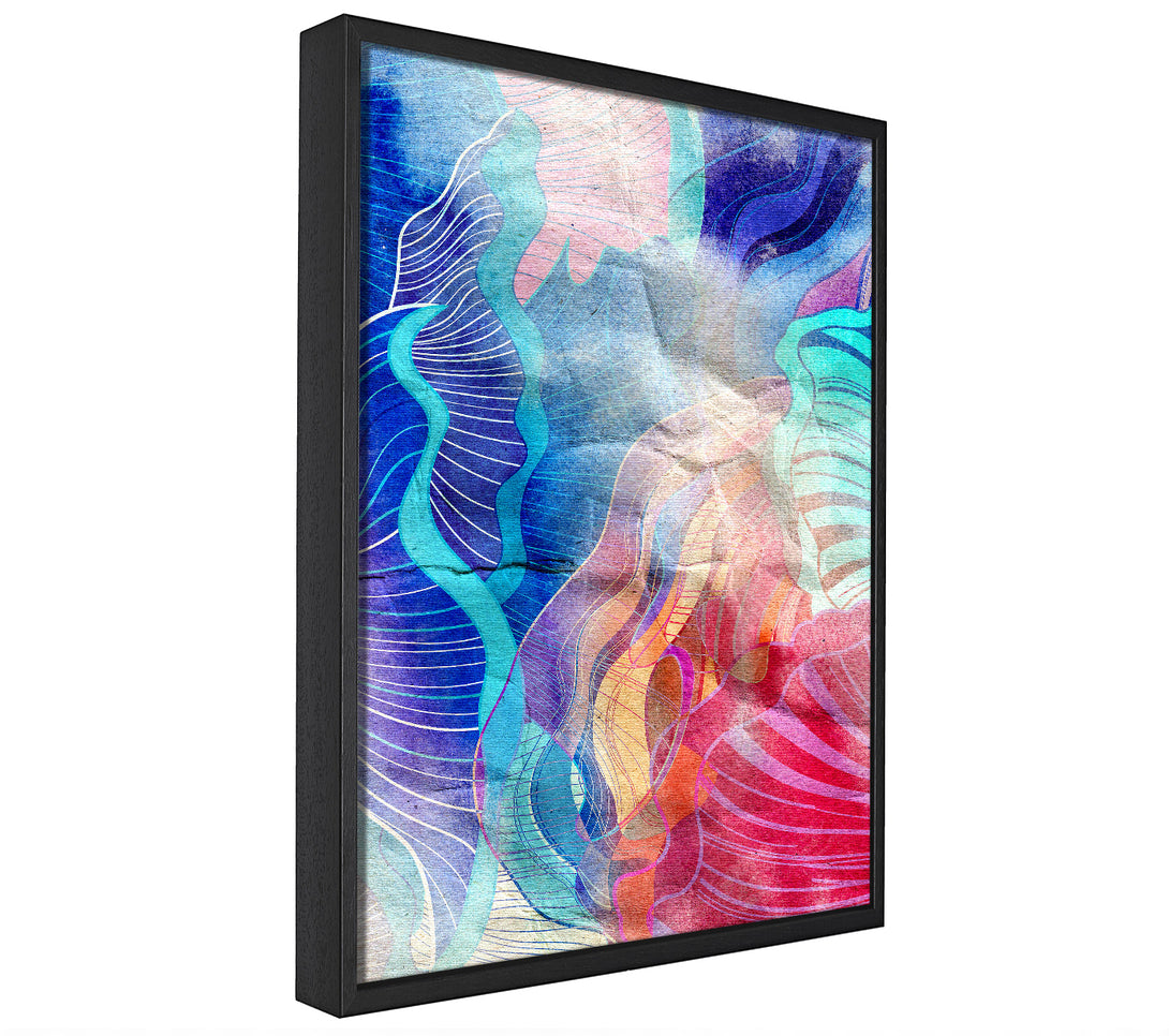 A picture of a Garden Of Dreams 2 framed canvas print sold by Wallart-Direct.co.uk