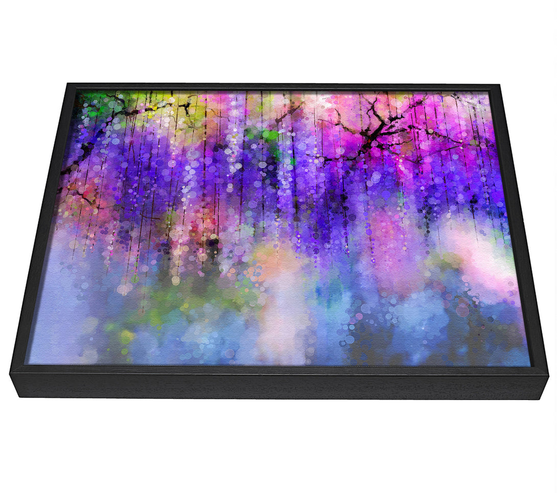 A picture of a Willow Tree Sparkle framed canvas print sold by Wallart-Direct.co.uk