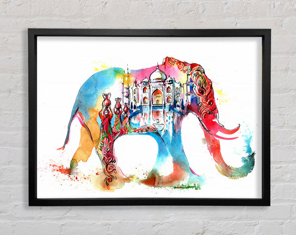 Rainbow Indian Elephant