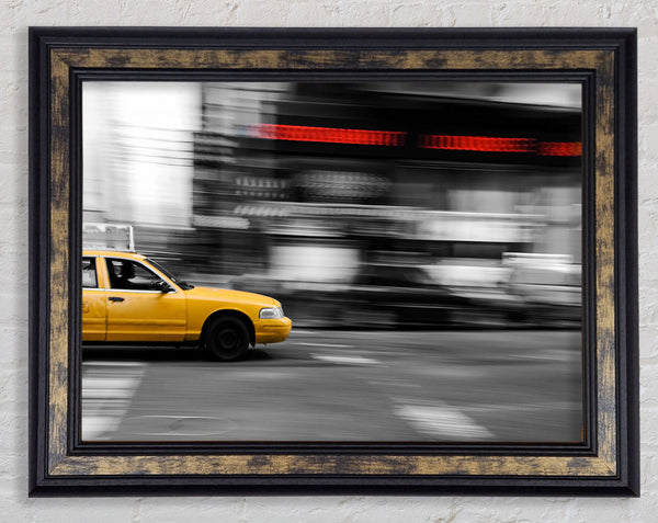 Yellow Cabs In New York 5