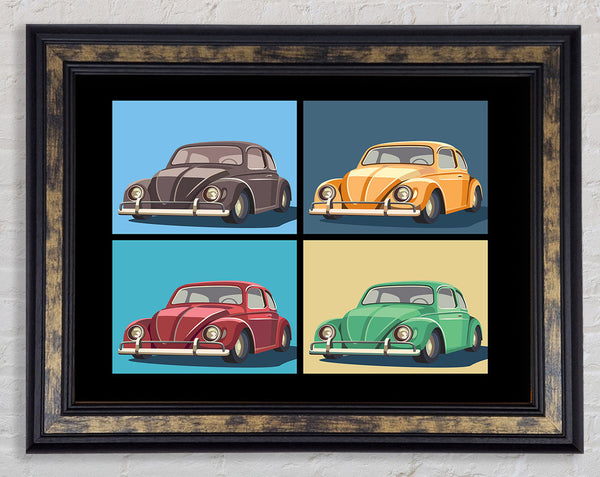 VW Beetle Pop Art