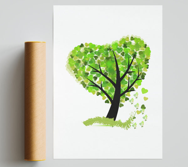 Green Love Tree