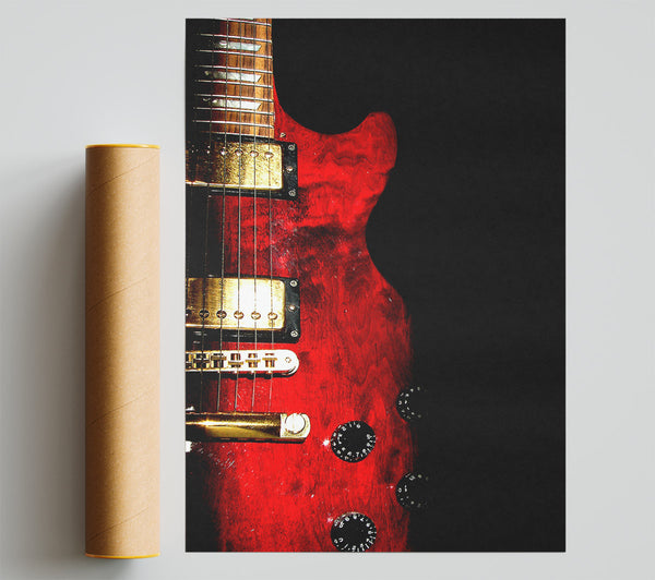 Red Electric Guitar