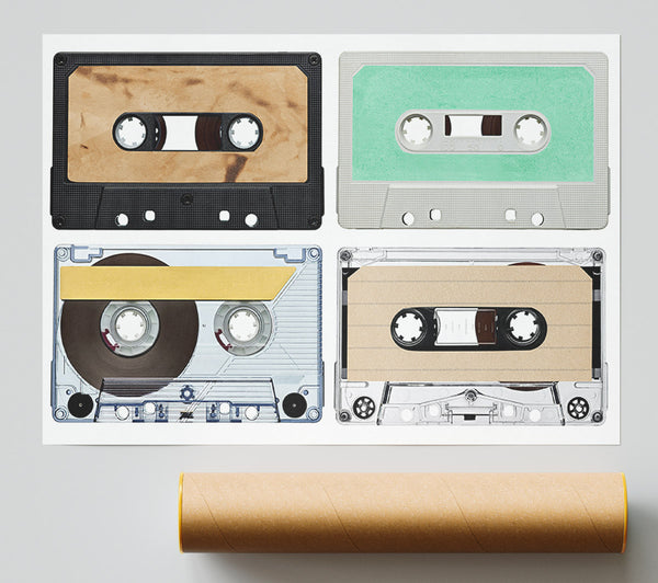 Retro Music Tapes