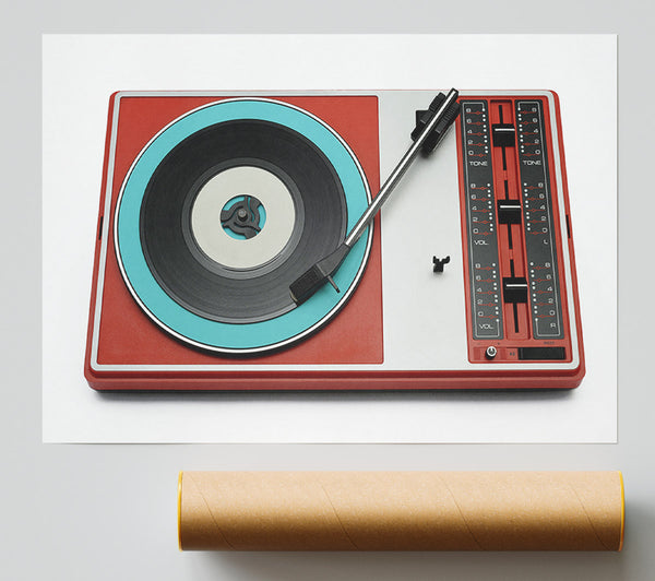 Retro Record Player 2