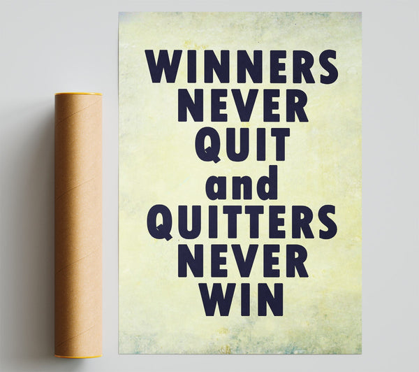 Winners Never Quit