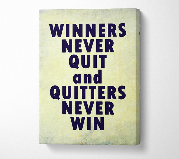 Winners Never Quit