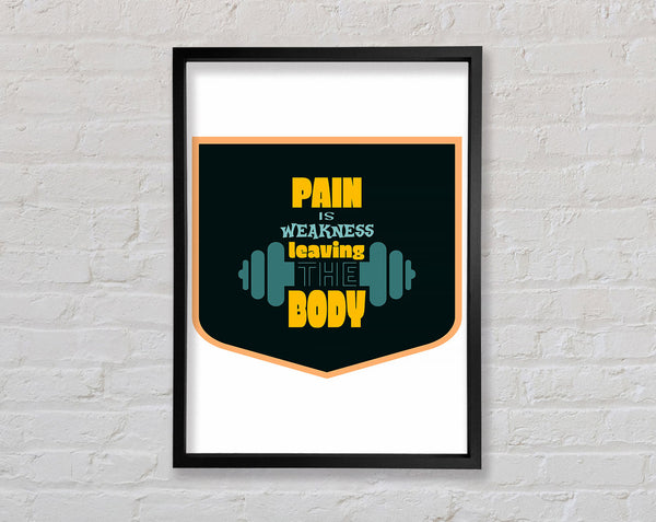 Pain Is Weakness Leaving The Body