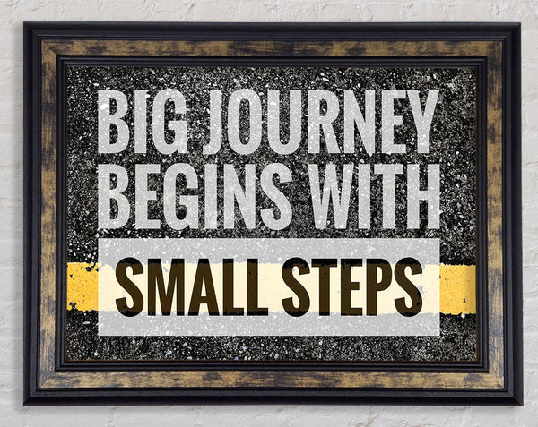 Big Journey Begins With