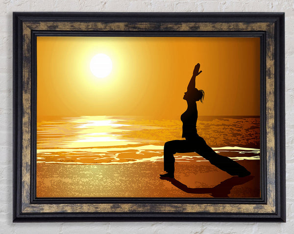 Yoga Sunset