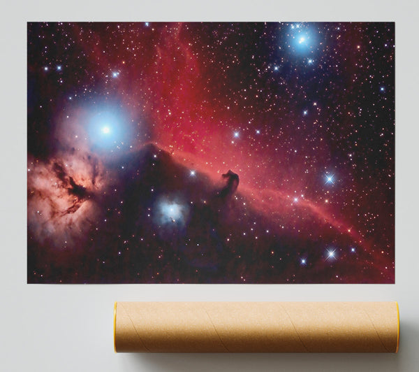 Horsehead Nebula Red