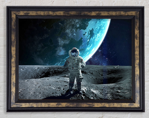 Astronaut On The Moon