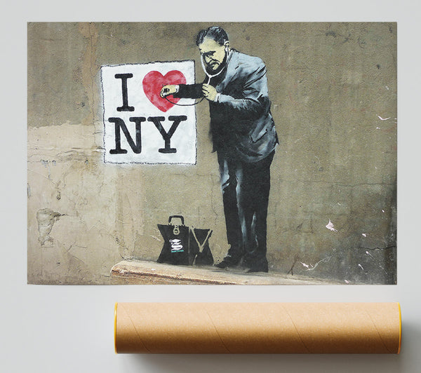 Banksy I Love Ny