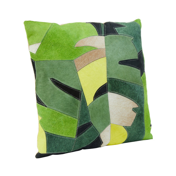 Luxurious Safira Botanical Suede Cushion