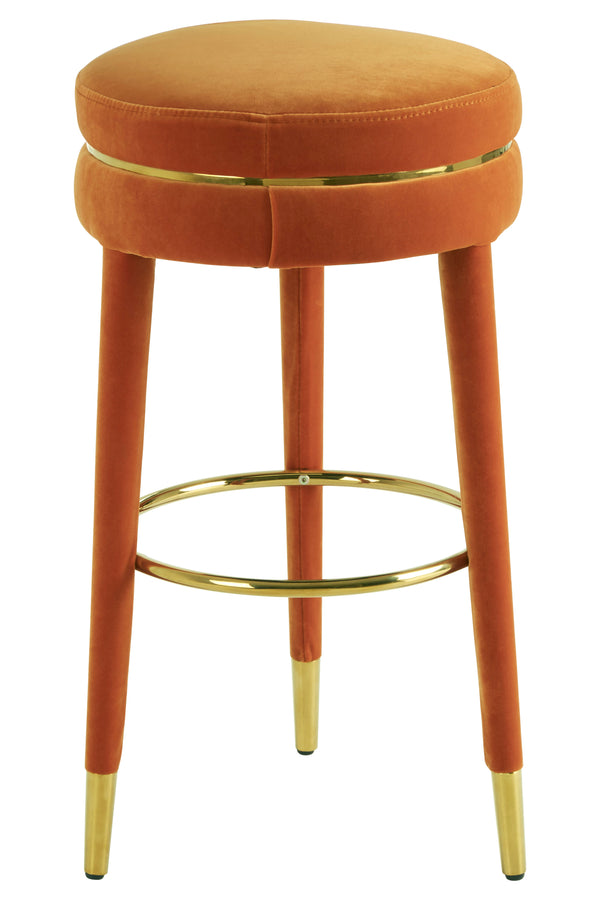 Opulent Velvet Manhattan Bar Stool