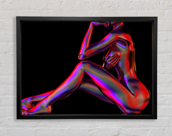 Neon Naked Body