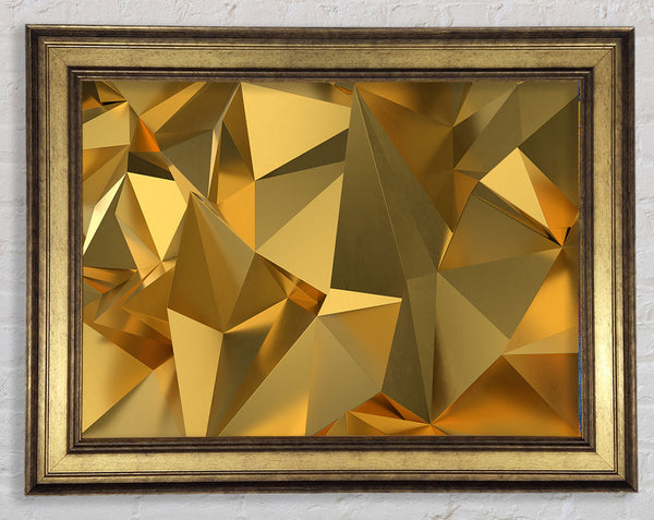 Gold Triangles closeup