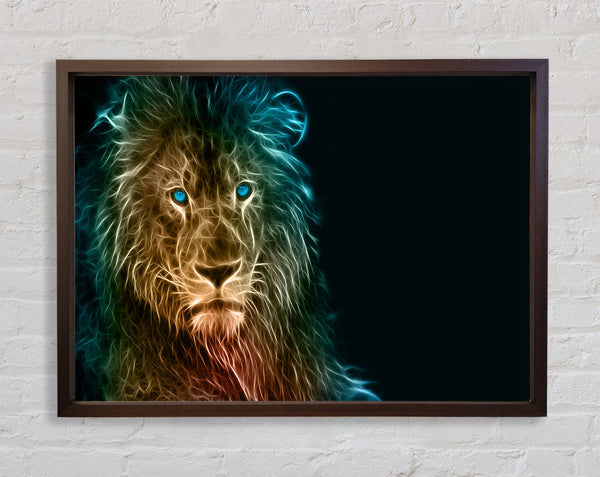 Light infused lion