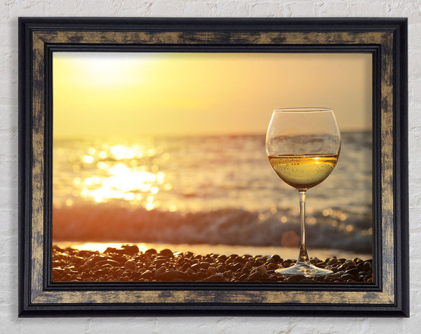 Wine on the beach