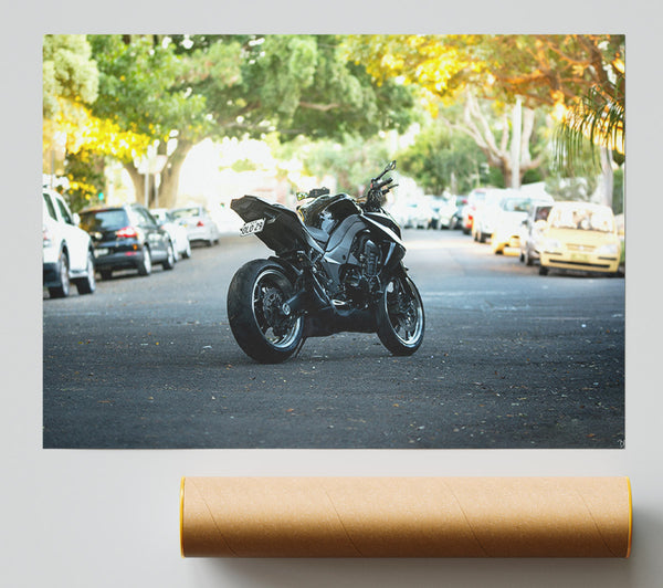 Motorbike On The Street