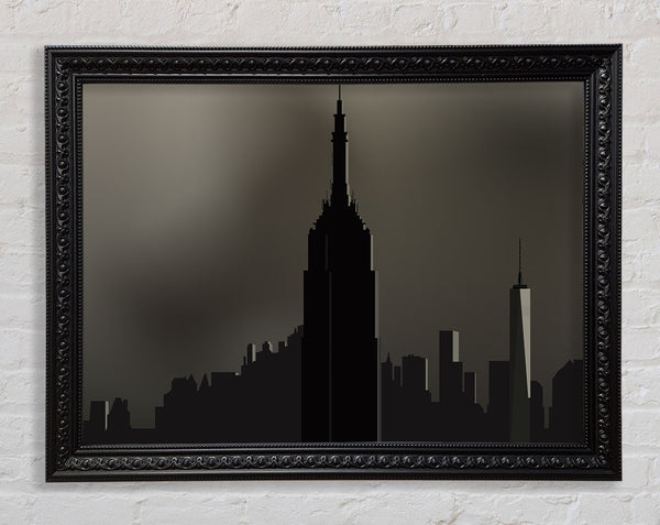 Empire state building illustration