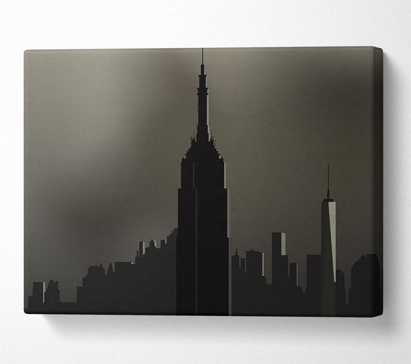 Empire state building illustration