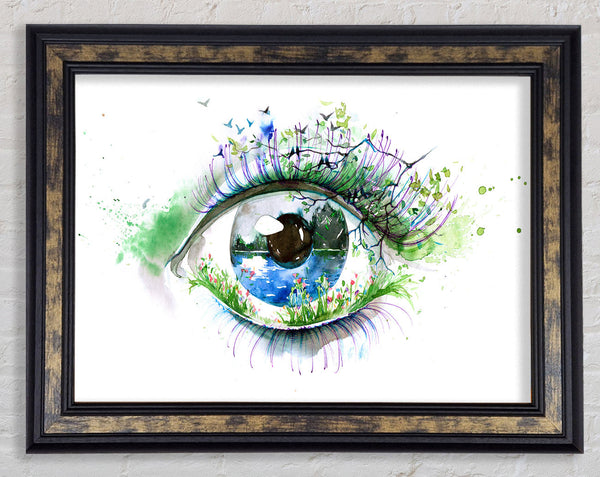 Watercolour Nature Eye