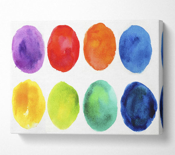 Eight Blobs Of Colour