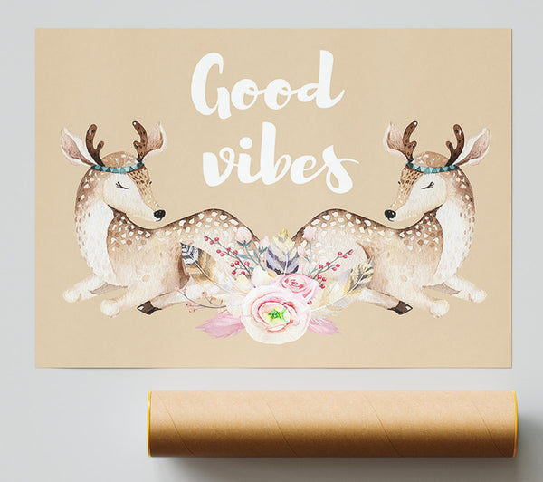 Good Vibes Woodland Animals