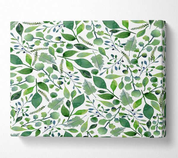 Green Leafy Pattern