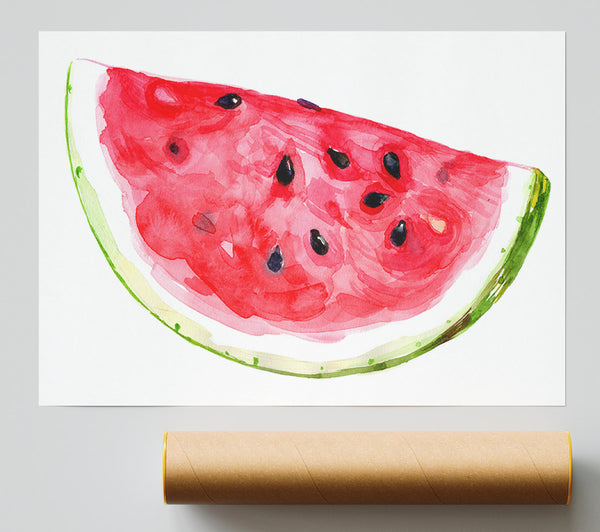 Watercolour Watermelon