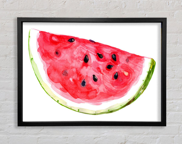 Aquarell Wassermelone 