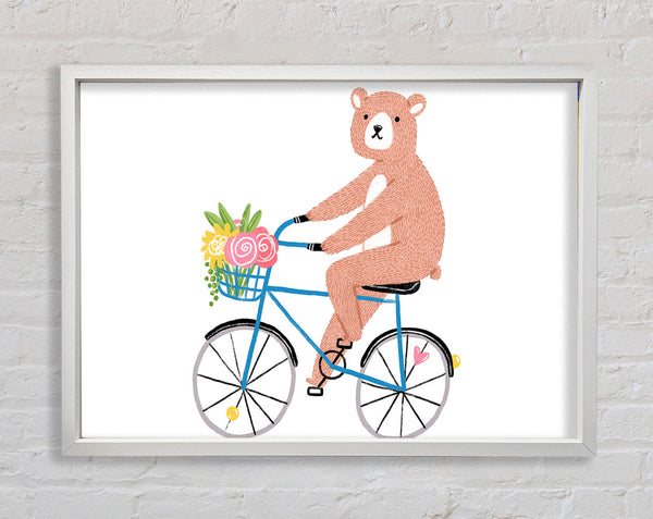 Bear Riding A Bike