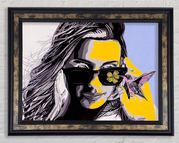 Woman Sunglasses Popart