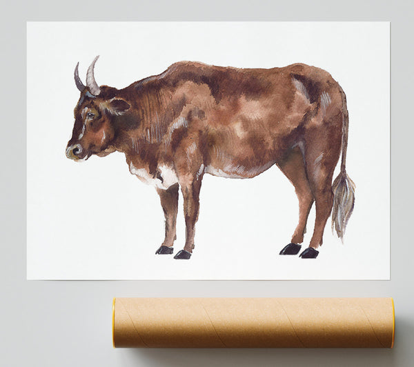 Big Brown Cow